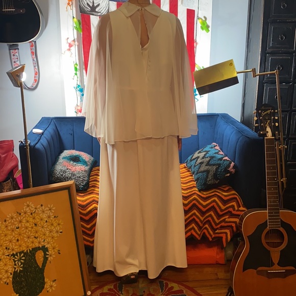 Vintage White Angel Dress - Picture 3 of 5